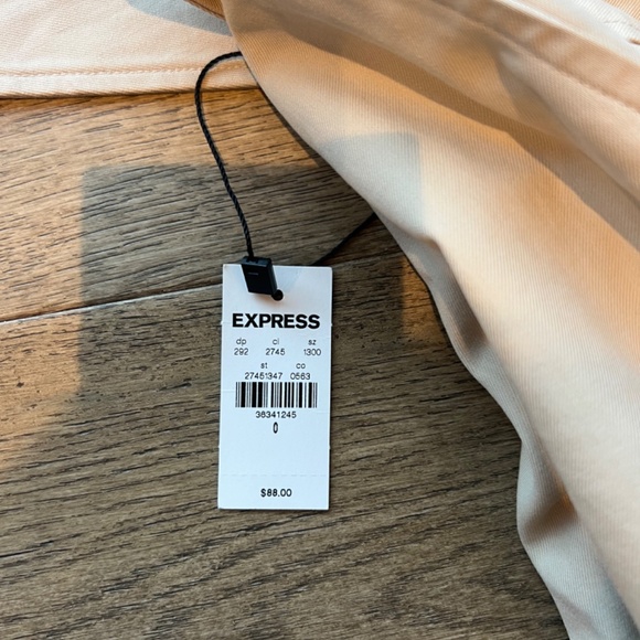 NWT Express High Waisted Belted Utility Ankle Pant Size 0 - Picture 4 of 6